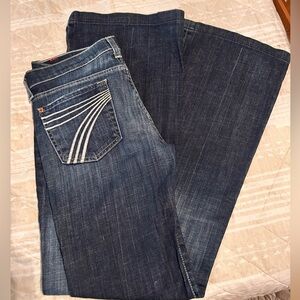 7FAMK Dojo Jeans Like New